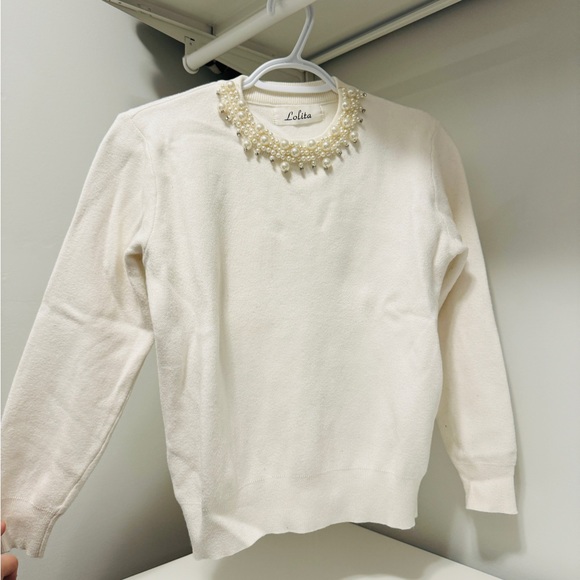 Pearl Deco Sweater - One Size - Picture 4 of 4